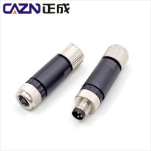 IP67 M8 Straight Male Female Plastic Plug Connector